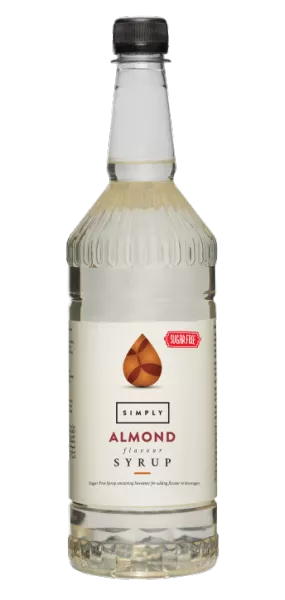 Simply Sugar Free Almond Syrup - 1 Litre